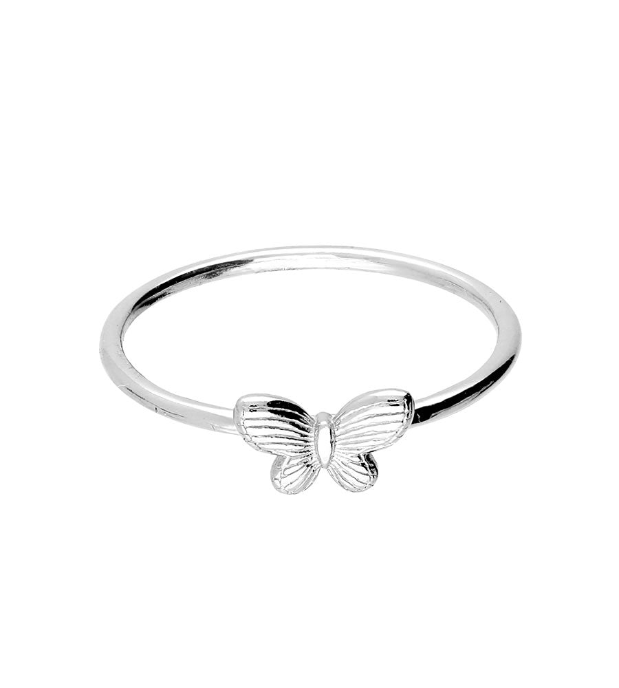 STERLING SILVER RING -  UK