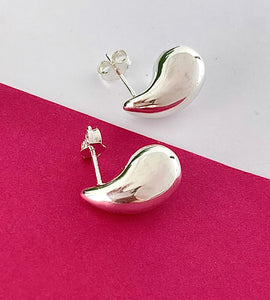 sterling silver teardrop earrings