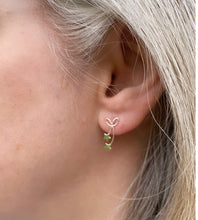 Load image into Gallery viewer, Sterling Silver Bow and Star Earrings