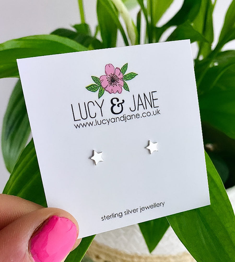 Little Star Sterling store Silver Earrings